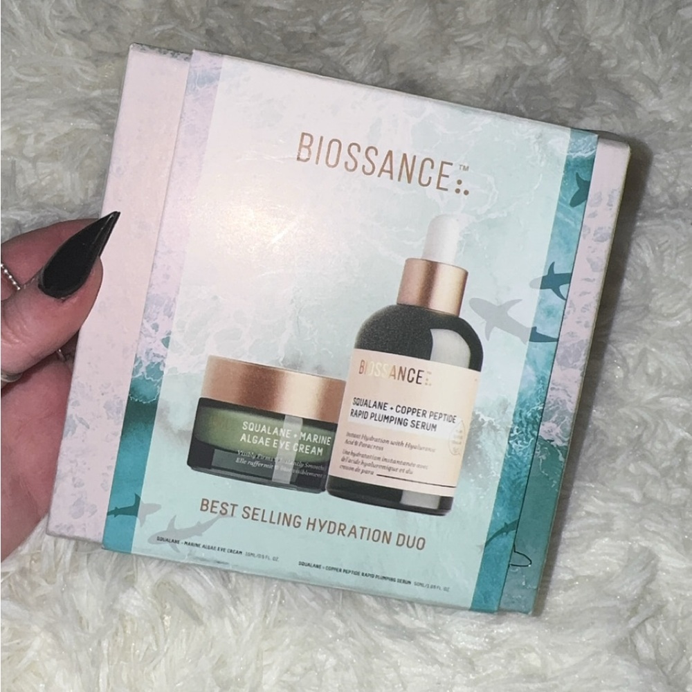 NWB Biossance Hydration Duo Boxed Set